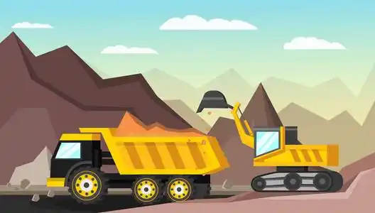A miner working in a state-of-the-art facility