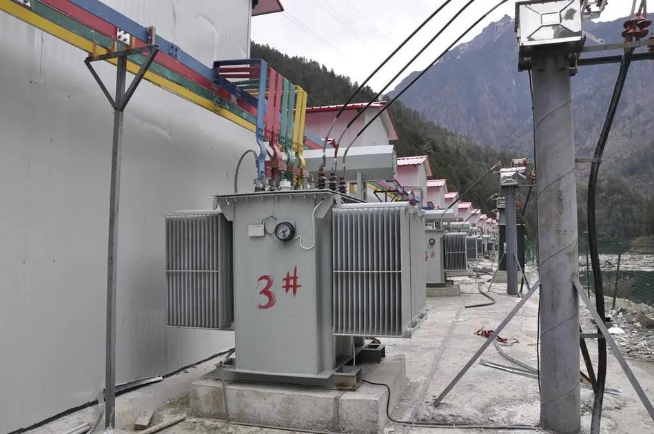 Modern mining farm with rows of high-performance mining rigs